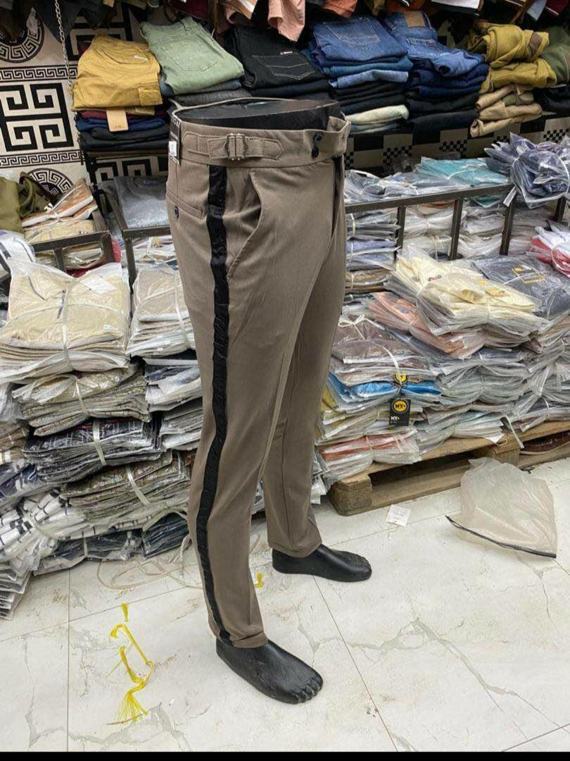 Stylish men's pants grey