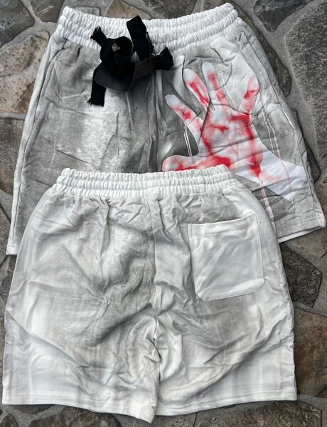 Shorts imprimés main unique