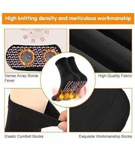 Chaussettes Chauffantes Tourmaline