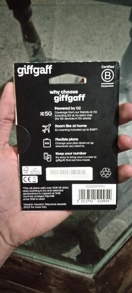 UK Physical SIM Card