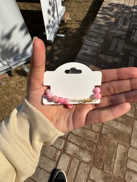 Pink Rock Bracelet