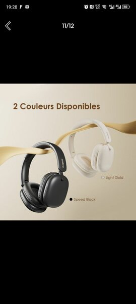 Casque Bluetooth Oraimo Noir