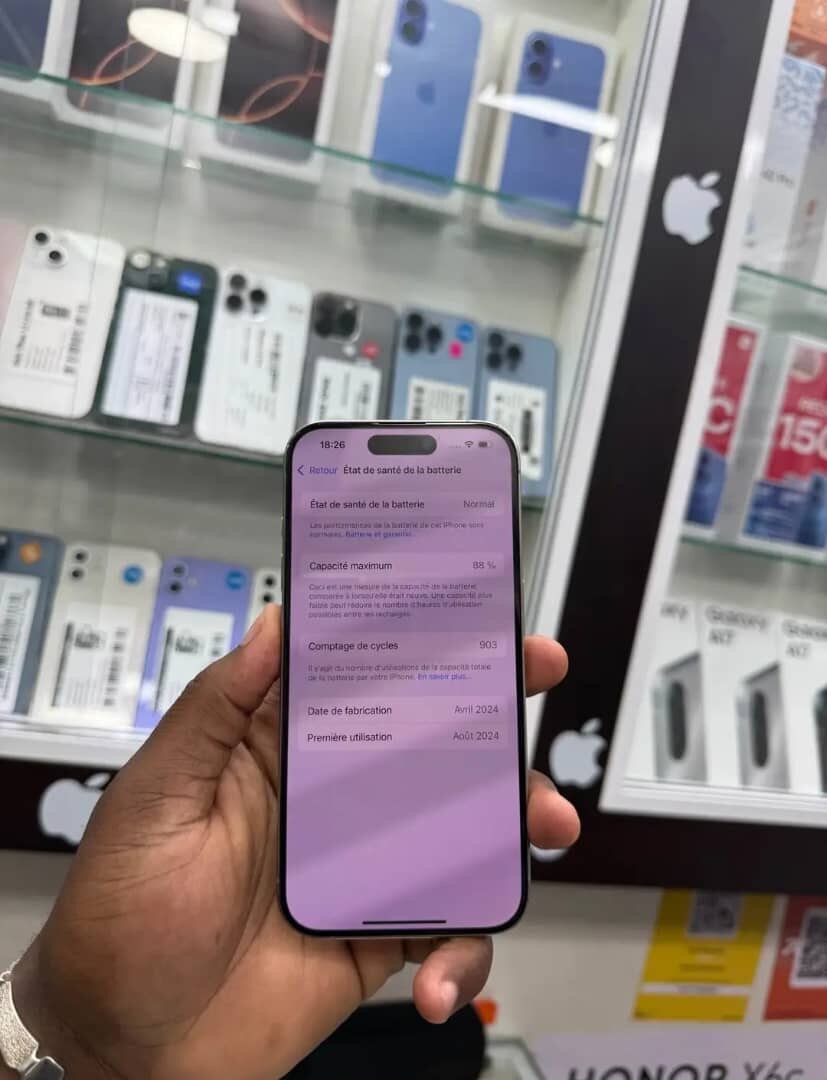 IPhone 15 Pro, 256 giga