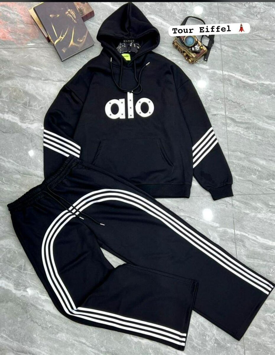 Ensemble survêtement style décontracté