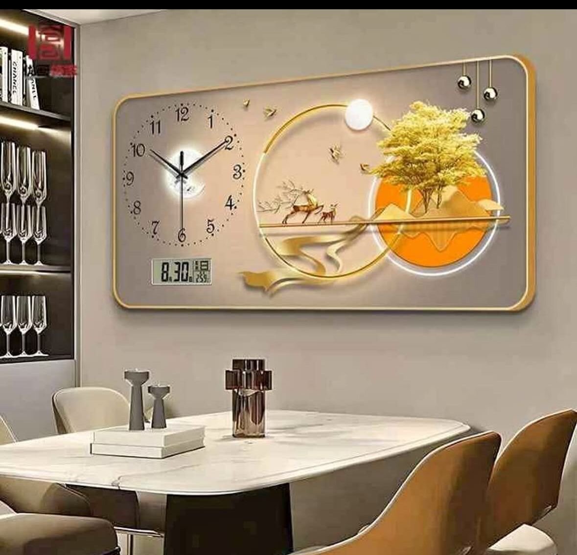 Horloge Murale Design Moderne