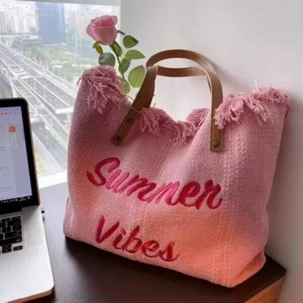 Sac en toile "Summer Vibes"