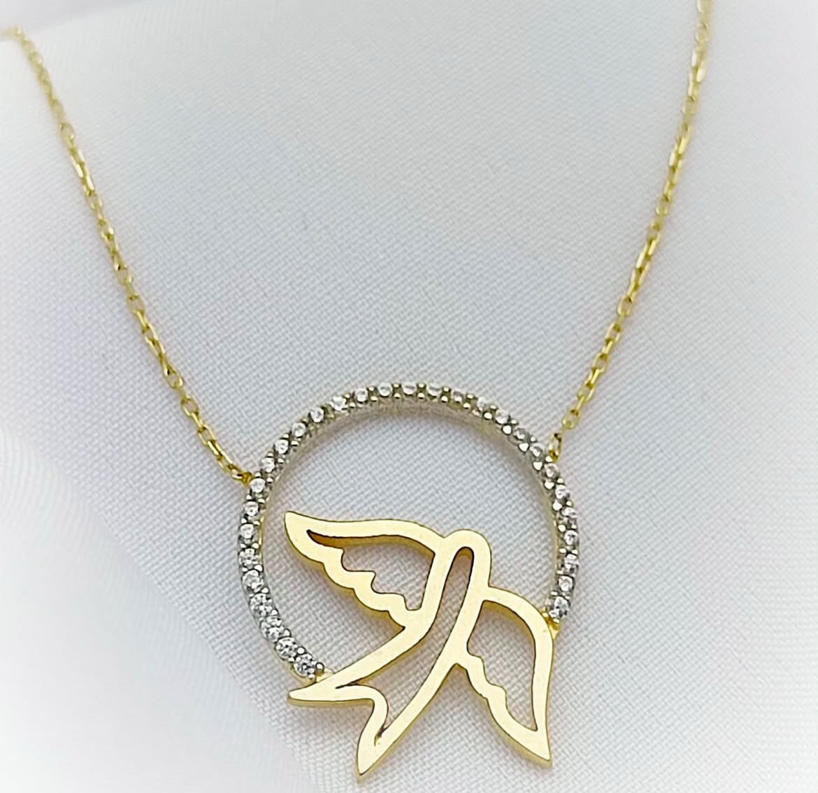 Подвеска из желтого золота 585 пробы