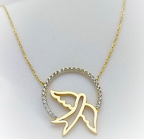 Подвеска из желтого золота 585 пробы