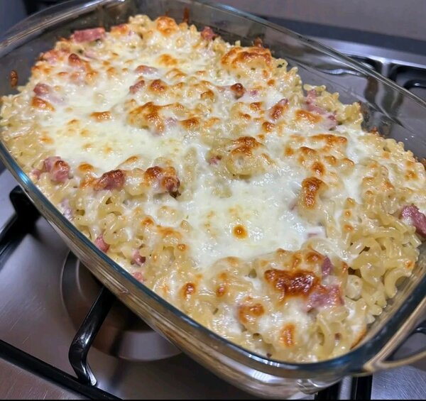 Gratin de pâtes au fromage