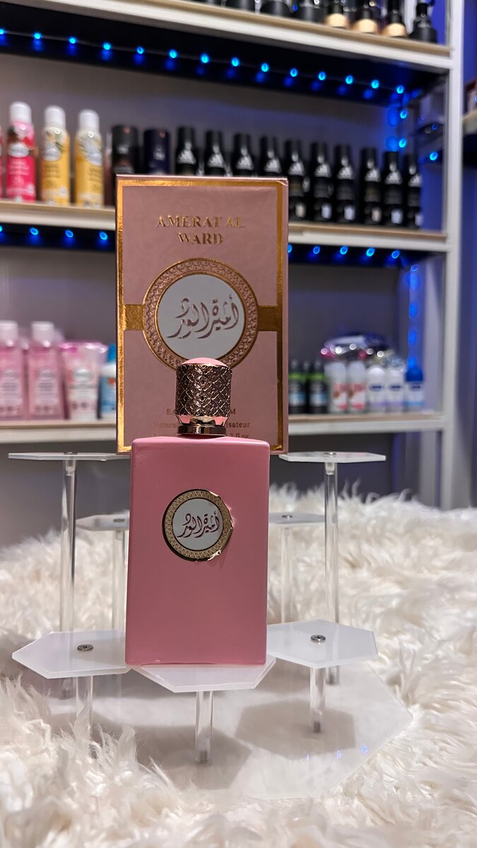 Parfum élégant rose