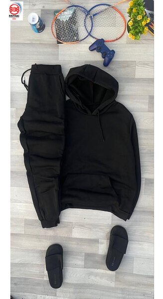 Ensemble jogging noir