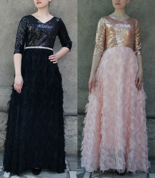 Вечерние платья в пол