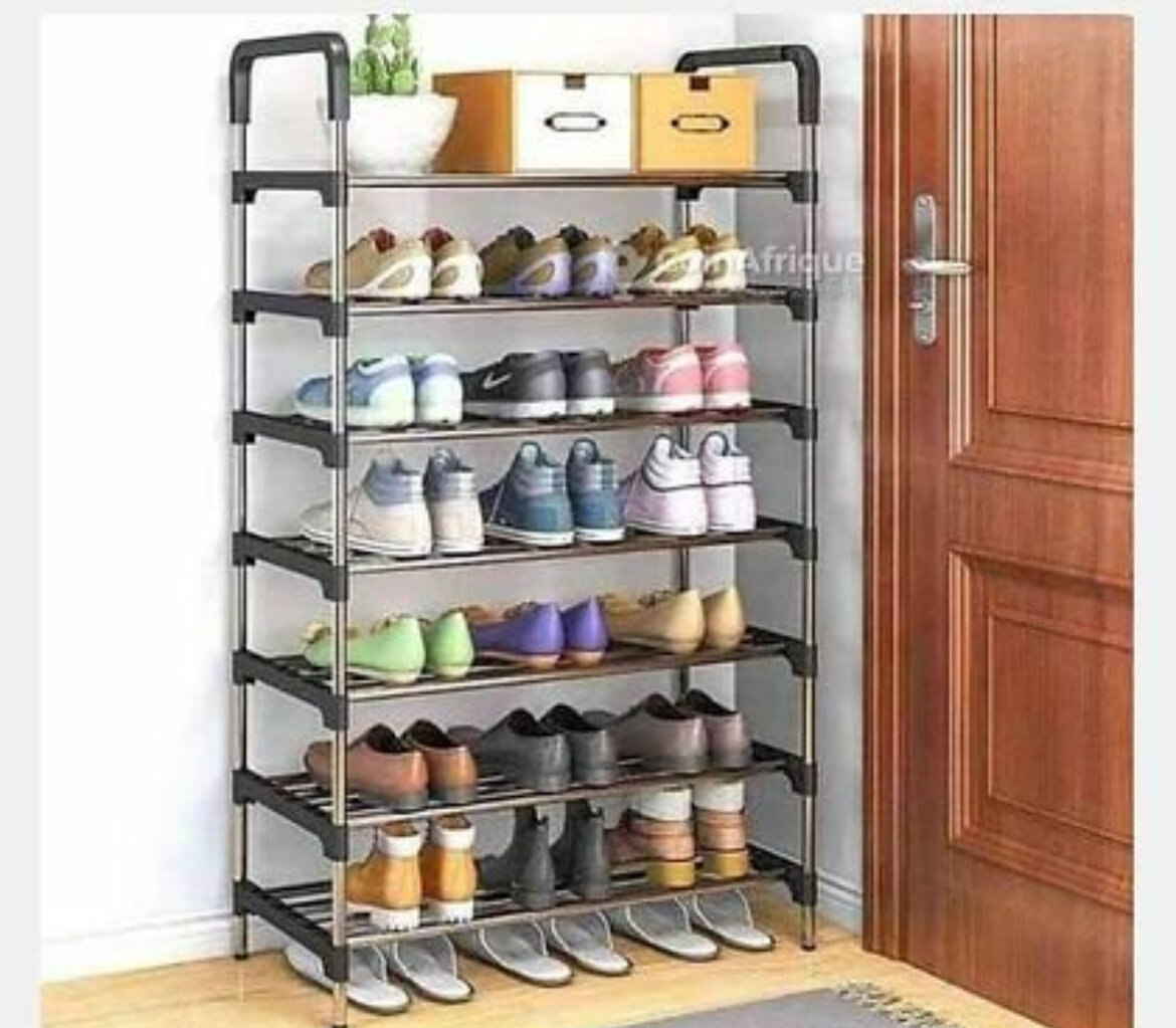 Étagère à chaussures 9 niveaux