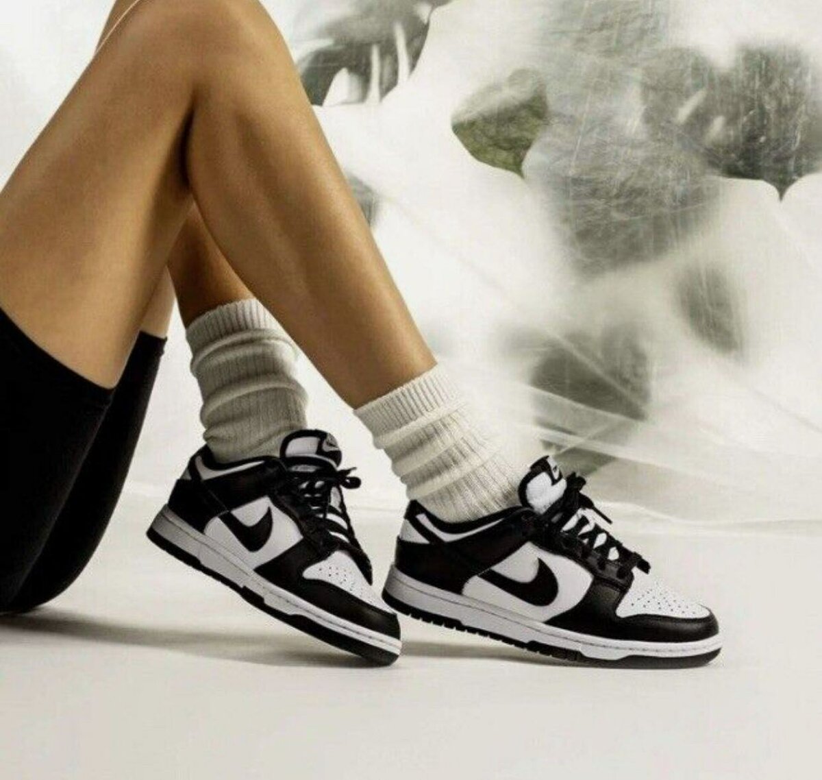 Baskets Noir & Blanc Unisex