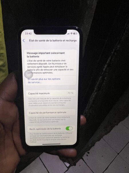 iPhone X reconditionné