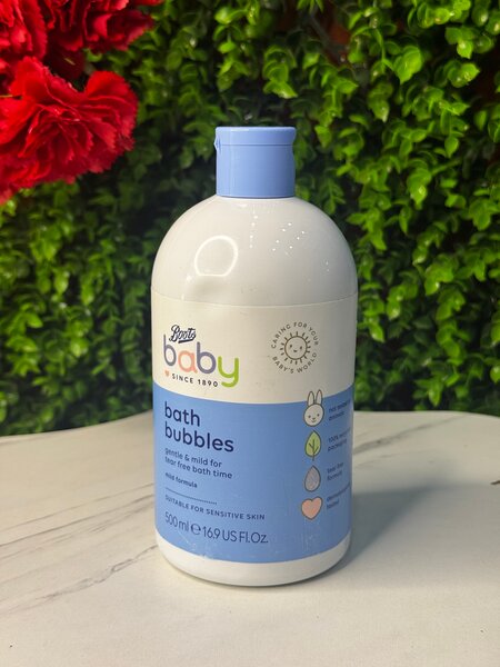 Bulles de bain bébé doux