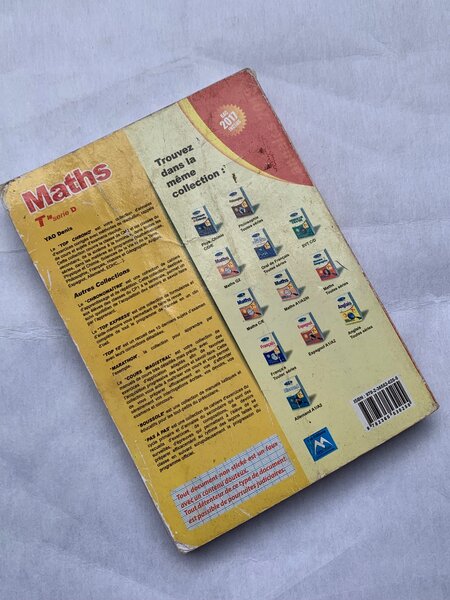 Livre Maths Terminale D