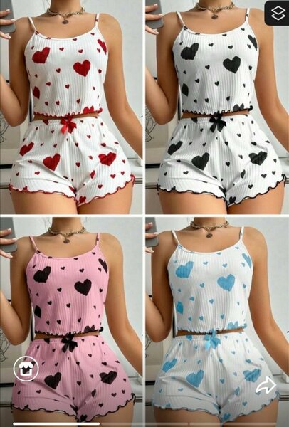 Ensemble Décontracté à Bretelles