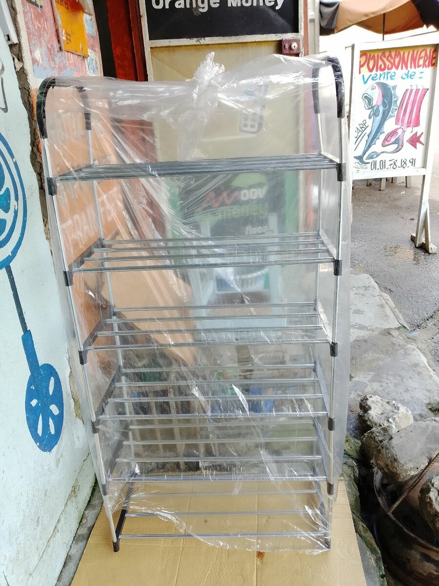 Étagère à chaussures 5 niveaux