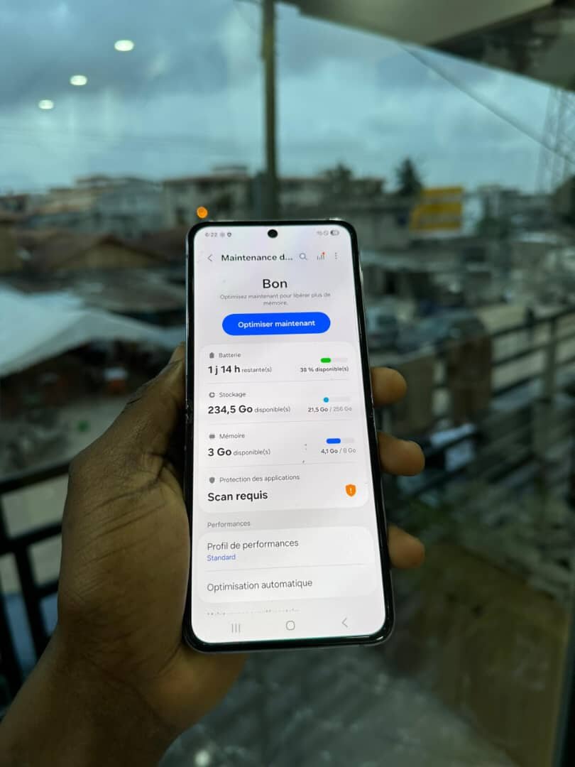Smartphone pliable moderne