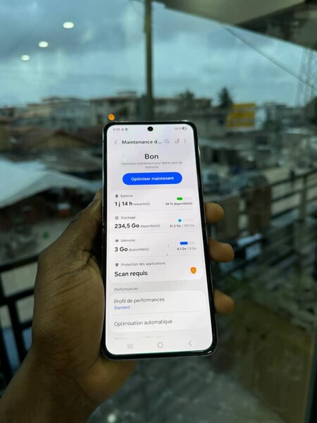Smartphone pliable moderne