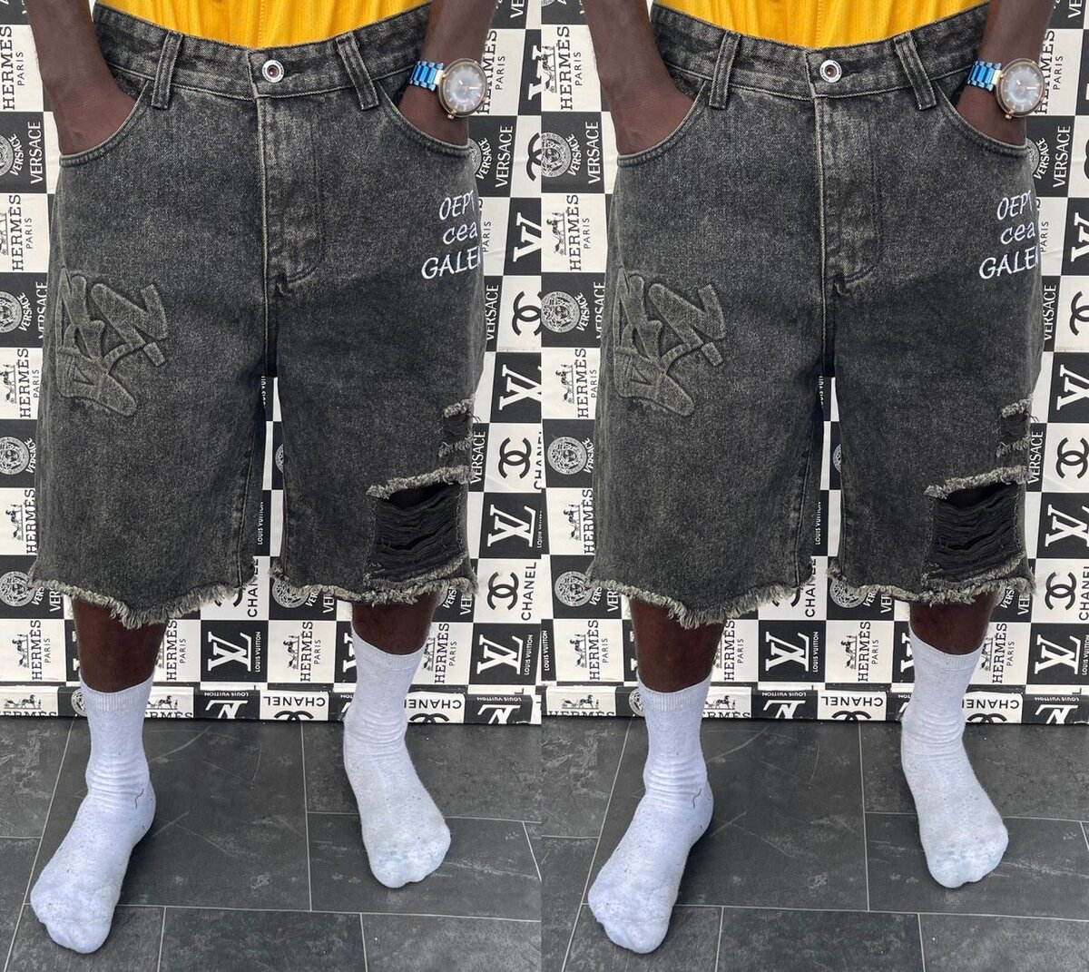 Shorts en denim tendance homme