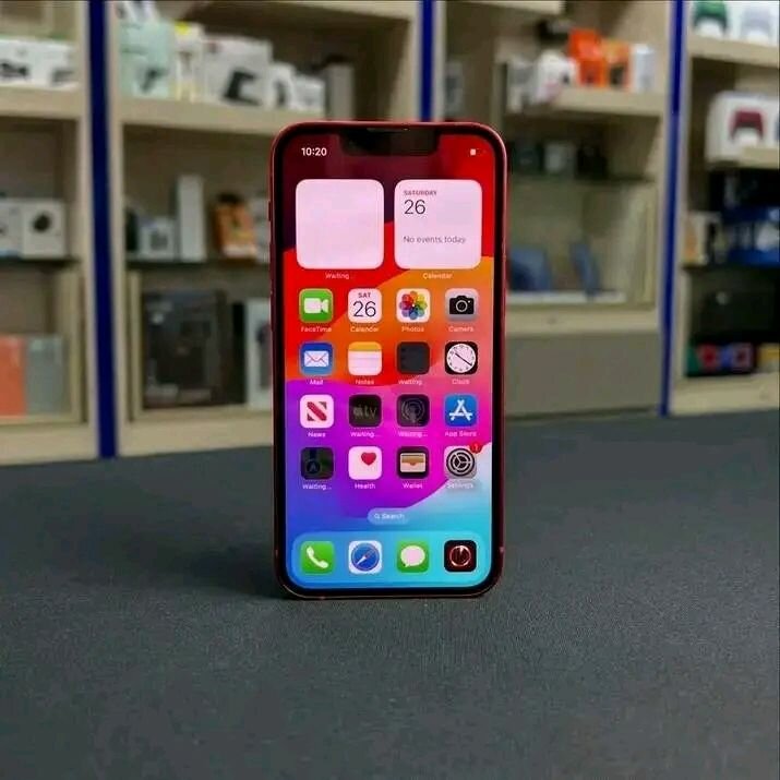 Smartphone Rouge Élégant