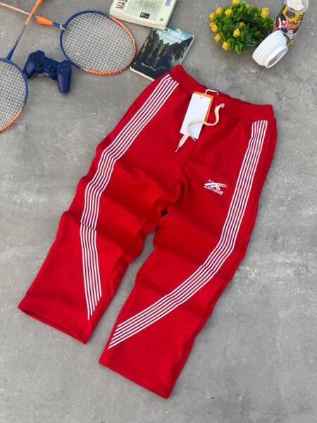 Pantalon de sport rouge homme