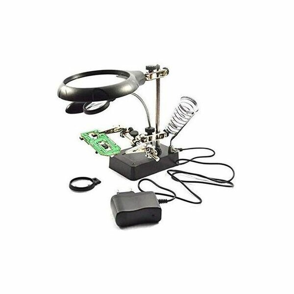 Loupe Trois Mains Avec Eclairage LED
