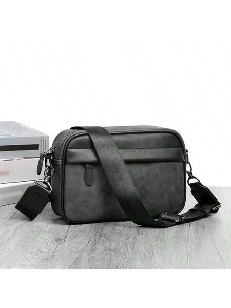 Sac bandoulière noir pour homme