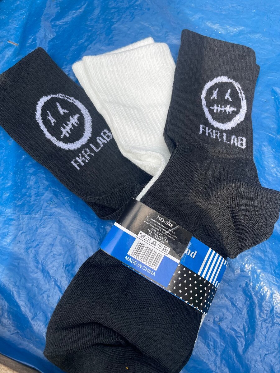 Chaussettes 100% coton