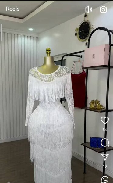 Luxurious ladies gown