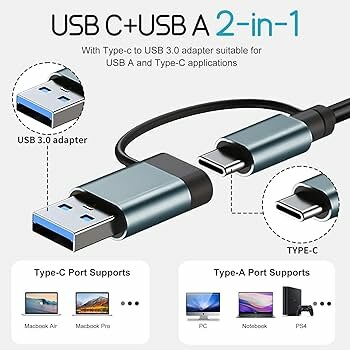Adaptateur USB-C 7-en-1
