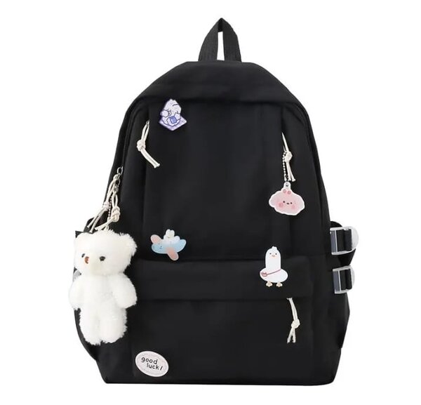 Sac à dos kawaii avec breloques