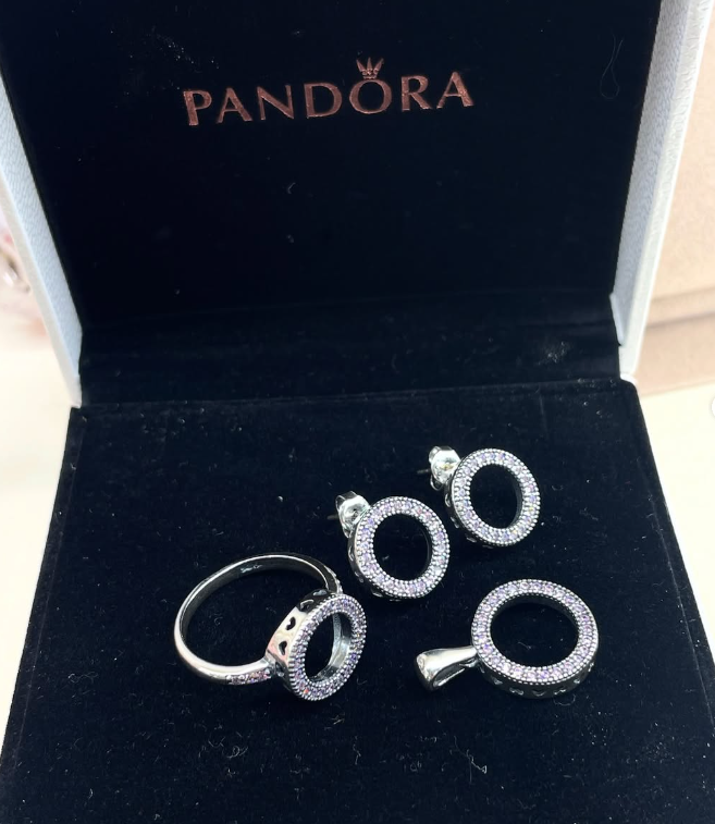 Серебряный набор Pandora