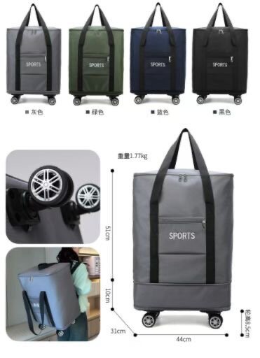 Chariot à roulettes pliable