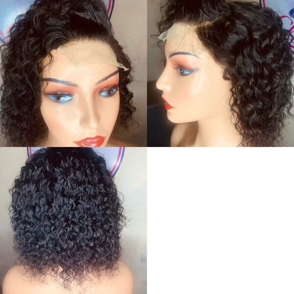 100% already made wigs exactly as seen