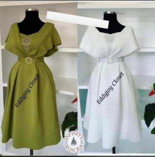 Elegant dress for ladies