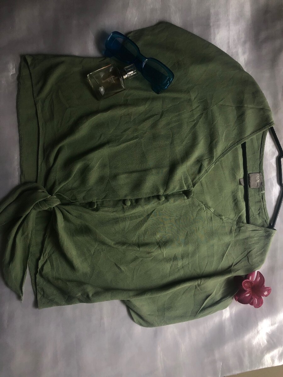 Blouse verte élégante