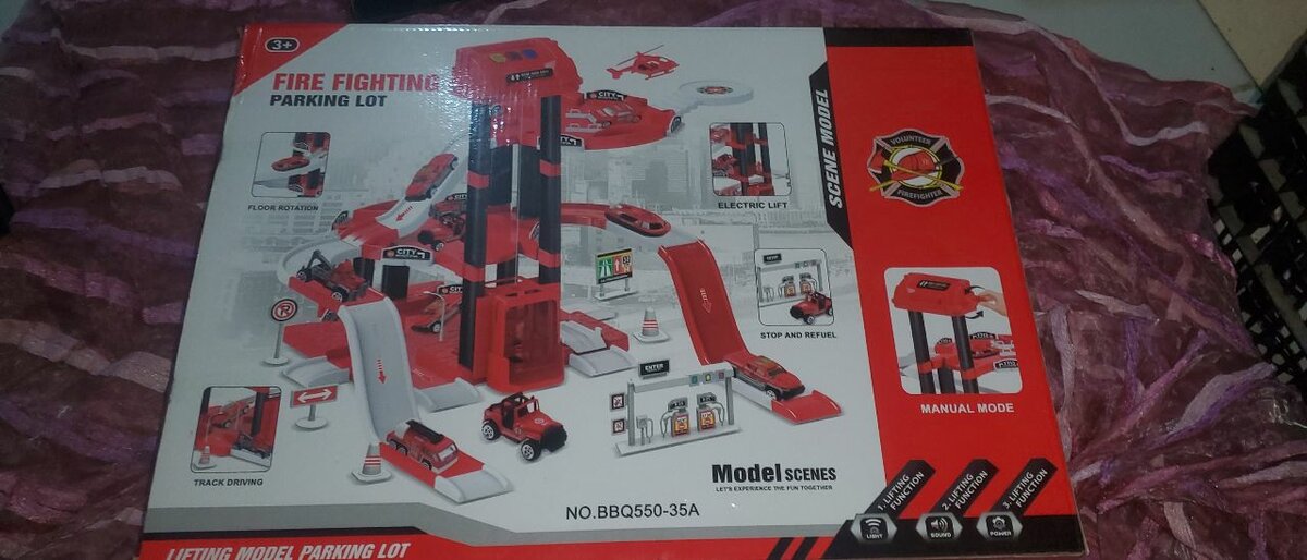 FIRE FIGHTING PARKING LOT