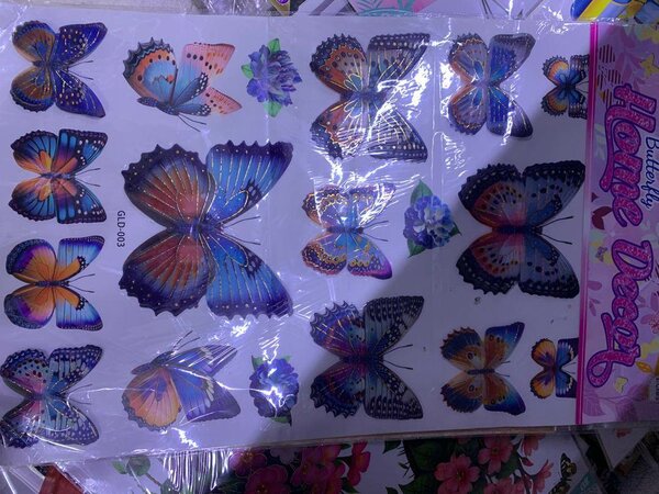 Tableau Murale avec Papillons