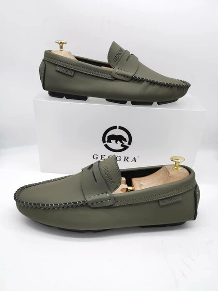 Mocassins en cuir élégants