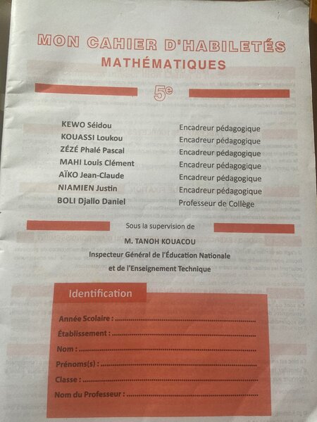 Cahier