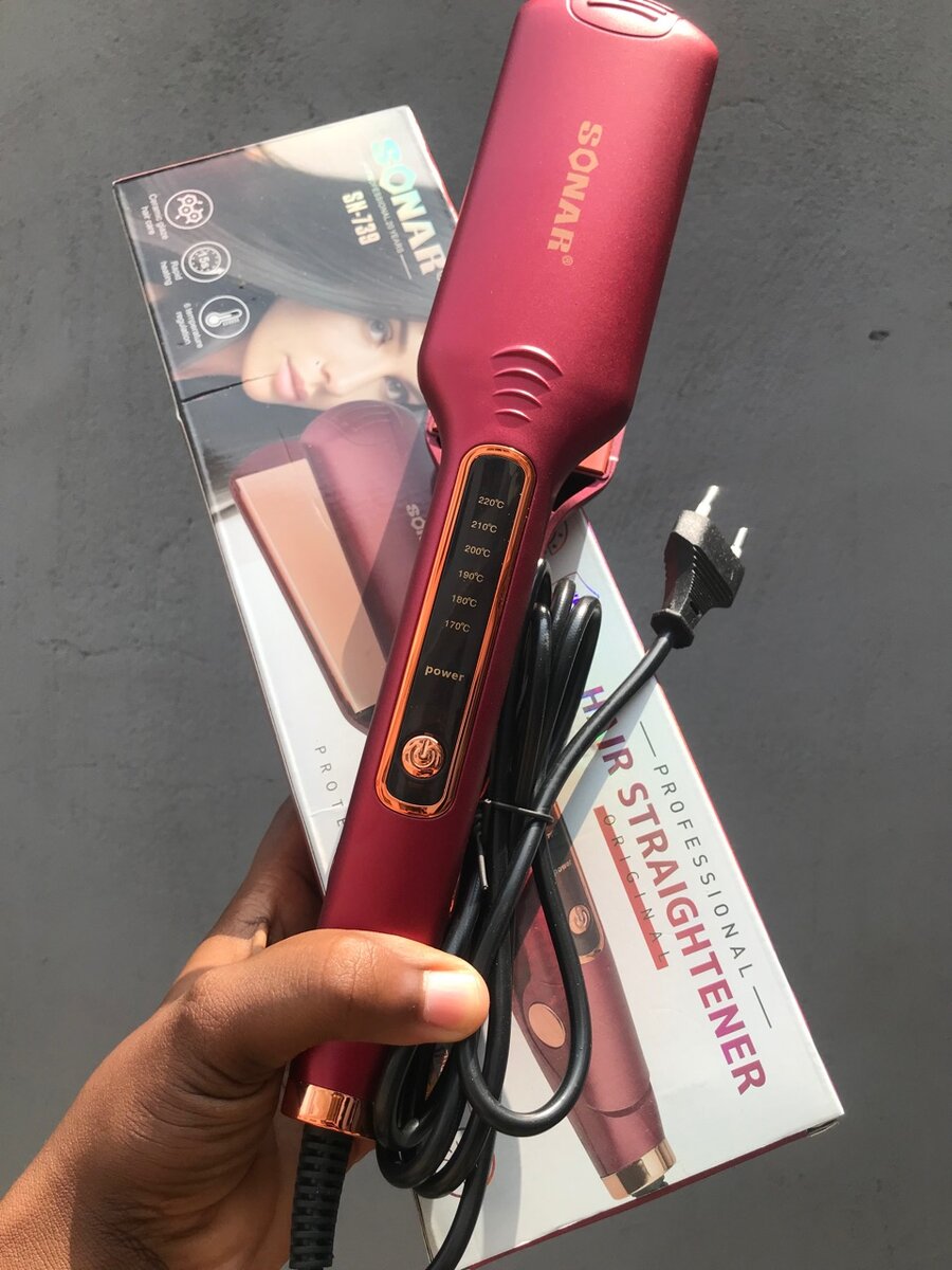 Sonar  hair straightener