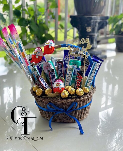 Chocolate basket hamper