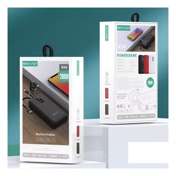 Batterie externe SOVO X14 20000mAh