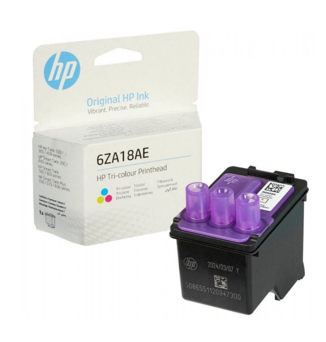 Têtes d'impression HP Noir et Couleur