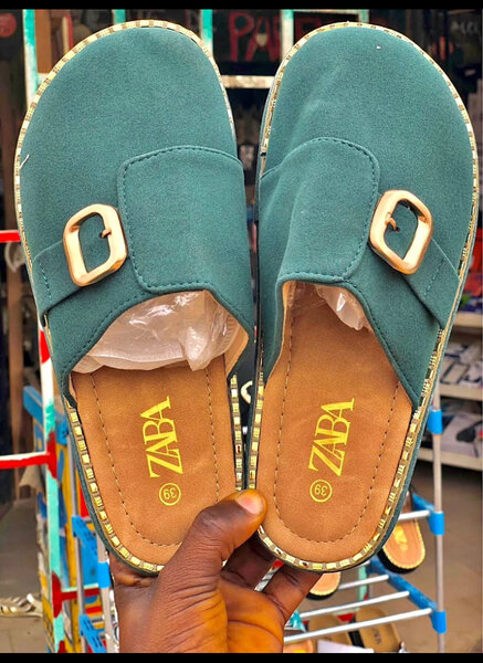 Sandales confortables en daim