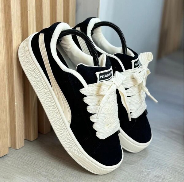 Chaussures puma noir et blanc