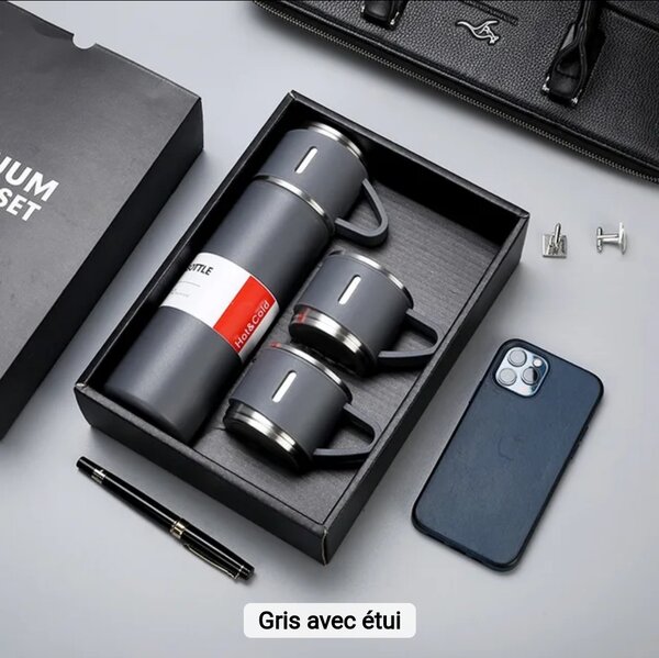 Set de Voyage Thermos et Tasses